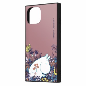 イングレム IQ-AP41K3TB/MT27 iPhone 15/14/13用 ムーミン ハイブリッドケース KAKU（ムーミンと花畑）[IQAP41K3TBMT27] 返品種別A