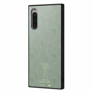 イングレム IQ-DXP10M4K3TB/PP5 Xperia 10 IV（SO-52C/SOG07）用 ディズニー ハイブリッドケース KAKU（ティンカー・ベル_ボタニカル）[I