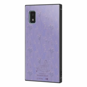 イングレム IQ-DAQWIK3TB/AC8 AQUOS wish2（SH-51C）/wish（SHG06/A104SH）用 ディズニー ハイブリッドケース KAKU（アリス_ボタニカル）