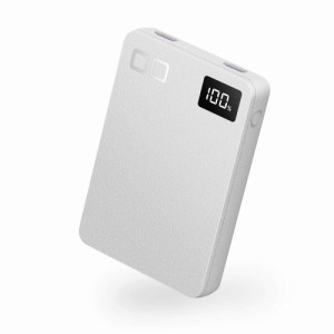 CIO CIO-MB20W2C-5000-WH SMARTCOBY SLIM 20W 超薄型 モバイルバッテリー Type-C×2 5000mAh（ホワイト）[CIOMB20W2C5000WH] 返品種別A