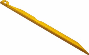 DUNLOP（ダンロップテント） HCS-OGK3105-YL アルミカラーペグ J-Stake(イエロー)[HCSOGK3105YL] 返品種別A