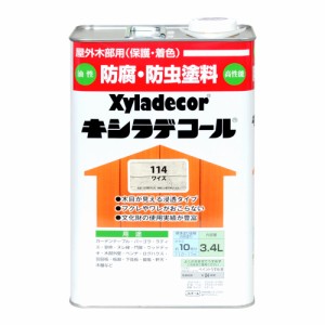 キシラデコール 00017670680000 キシラデコール 3.4L(ワイス)Xyladecor屋外木部用 防虫・防腐塗料[カンペ00017670680000] 返品種別B