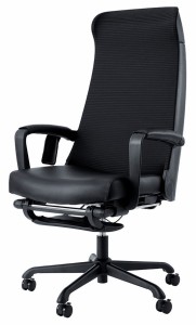 AiMY マッサージ機能付きオフィスチェア（ブラック） AiMY WORKING MASSAGE CHAIR　（ワーキングマッサージチェア） AIM-261BK返品種別A