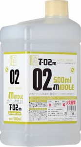 ガイアノーツ T-02M アクリル溶剤【中】500ml【86073】  返品種別B