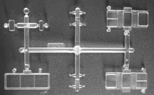 トラムウェイ (HO) TW-ECS-001 101系用透明パーツセット トラムウェイ TW-ECS-001 101ケイ トウメイパーツセット返品種別B