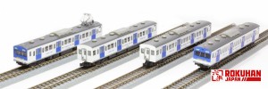 六半 (Z) T022-15 103系 仙石線色 低運転台タイプ 4両セット ロクハン T022-15 103ケイ センセキセンイロ テイウンテンダイ 4R返品種別B