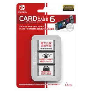 【Switch】カードケース6 for ニンテンドーSWITCH Clear 返品種別B