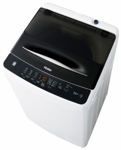 ハイアール JW-U55B-K 5.5kg 全自動洗濯機　ブラックhaier[JWU55BK] 返品種別A