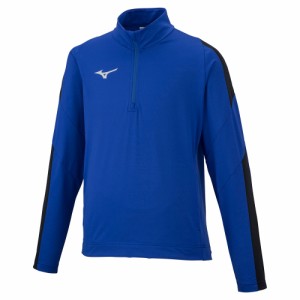 ミズノ ストレッチニットシャツ　ジュニア(サーフブルー・サイズ：140) MIZUNO　サッカー/フットボール P2MC268025140返品種別A