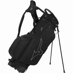 ミズノ 5LJC222509 軽量キャディバッグ（ブラック・9.5型・47インチクラブ対応）mizuno　Tour Stand[5LJC222509] 返品種別A