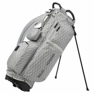 ミズノ 5LJC223803 キャディバッグ（シルバー・9.5型・47インチクラブ対応）mizuno　BOLSA スタンド[5LJC223803] 返品種別A