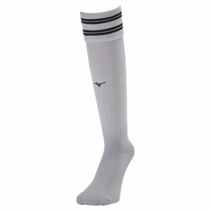 ミズノ ラインソックス　ユニセックス(アロイグレー・サイズ：21〜23cm) MIZUNO　サッカー/フットボール P2MXA0500521-23返品種別A