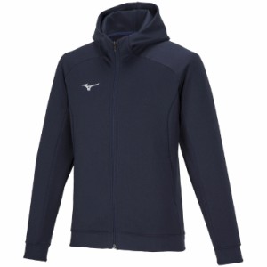 ミズノ 32MCA17714XL スウェットフルジップフーディ（ネイビー・サイズ：XL）MIZUNO[32MCA17714XL] 返品種別A