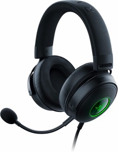 Razer RZ04_03770100_R3M1 【国内正規品】7.1サラウンド対応 ゲーミングヘッドセット Kraken V3 HyperSense[RZ0403770100R3M1] 返品種別A