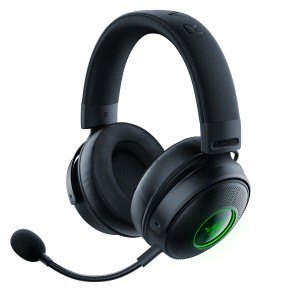 Razer RZ04-03460100-R3M1 【国内正規品】2.4GHz/有線対応 7.1chサラウンド対応 ワイヤレスゲーミングヘッドセット Kraken V3 Pro[RZ0403