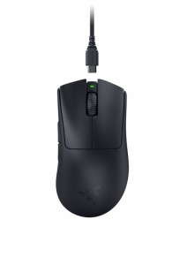 Razer 【国内正規品】有線対応 ワイヤレスゲーミングマウス DeathAdder V3 Pro(Black Edition)  RZ01-04630100-R3A1返品種別A