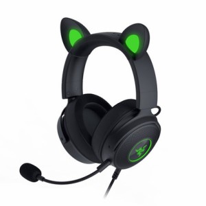 Razer 【国内正規品】ゲーミングヘッドセット RAZER KRAKEN KITTY V2 PRO - Black（ブラック）  RZ04-04510100-R3M1返品種別A