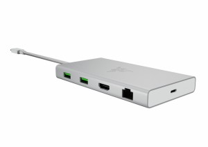 Razer RC21-02250200-R3M1 【国内正規品】ドッキングステーション 11ポート USB C Dock (Mercury White)[RC2102250200R3M1] 返品種別A