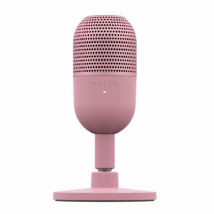 Razer 【国内正規品】タップトゥミュート機能搭載 超小型 USBマイク Seiren V3 Mini (Quartz Pink)  RZ19-05050200-R3M1返品種別A