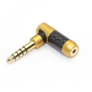 アストロテック AT-P02L-GOLD 変換プラグ【2.5mm 4極プラグ⇔4.4mm 5極端子】Astrotec[ATP02LGOLD] 返品種別A