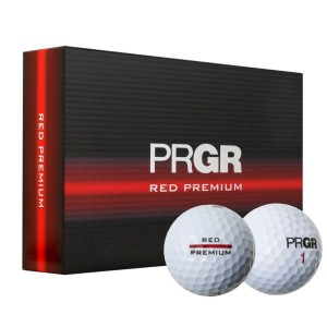 プロギア RDPRE12P RED PREMIUM ゴルフボール 1ダース 12個入りPRGR[RDPRE12P] 返品種別A