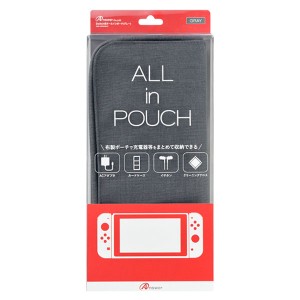 【Switch】Switch用 ALL in POUCH（グレー） 返品種別B