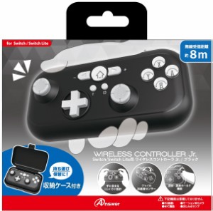 Switch/Switch Lite用　ワイヤレスコントローラ Jr. （ブラック） 返品種別B