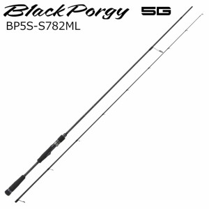 メジャークラフト ブラックポーギー5G BP5S-S782ML 7.8ft 2ピース スピニング ソリッドティップ BP5S-S782ML返品種別A