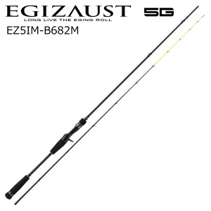 メジャークラフト エギゾースト5G EZ5IM-B682M イカメタルモデル 6.8ft 2ピース ベイト EZ5IM-B682M返品種別A