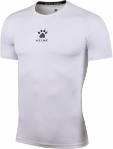 KELME（ケレメ） サッカー・フットサル用　インナーシャツ　半袖（ホワイト・サイズ：XL） メンズ TTS-K15Z731-100-XL返品種別A