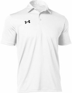 アンダーアーマー 1314092-100-MD アーマー ポロ（ホワイト・サイズ：MD）UNDER ARMOUR　UA[DOM1314092100MD] 返品種別A