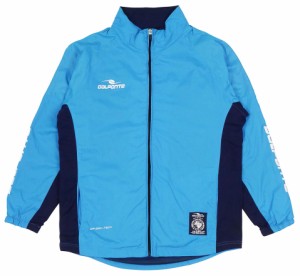 DalPonte(ダウポンチ) 裏付きナイロンウインドブレーカージャケット（ブルー・サイズ：XL） DPZ92-BLU--L返品種別A