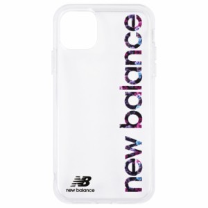 MDC MD-74333-1 iPhone 11用 New Balance TPUクリアケース（縦ロゴ/フラワー）[MD743331] 返品種別A