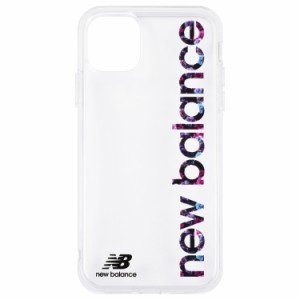 MDC MD-74338-1 iPhone 11 Pro用 New Balance TPUクリアケース（縦ロゴ/フラワー）[MD743381] 返品種別A