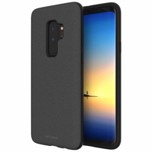 Matchnine（マッチナイン） Galaxy S9+（SC-03K）用 PINTA ハイブリッドケース（ダークグレー/ペブル）  MN89785S9P返品種別A