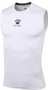 KELME（ケレメ） サッカー・フットサル用　インナーシャツ　タンクトップ（ホワイト・サイズ：2XL） TTS-K15Z730-100-2XL返品種別A