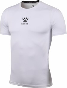 KELME（ケレメ） サッカー・フットサル用　インナーシャツ　半袖（ホワイト・サイズ：2XL） メンズ TTS-K15Z731-100-2XL返品種別A