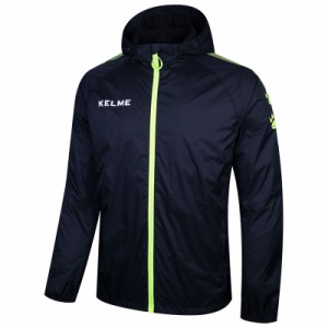 KELME（ケレメ） サッカー・フットサル用　ウインドウェア（ブラック×ネオンイエロー・サイズ：L） TTS-3881211-012-L返品種別A