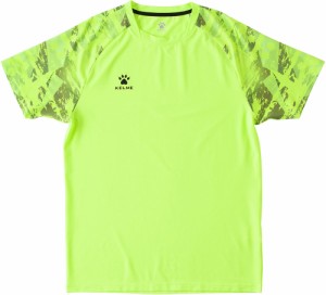 KELME（ケレメ） サッカー・フットサル用　ゲームシャツ　半袖（ネオングリーン・サイズ：XL） TTS-KC20S303-904-XL返品種別A