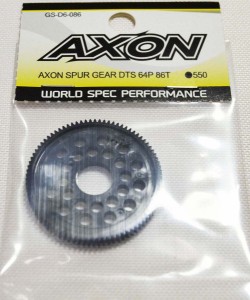 AXON AXON SPUR GEAR DTS 64P 86T【GS-D6-086】ラジコンパーツ  返品種別B