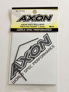 AXON AXON ANTI ROLL BAR TRF419X FRONT 1.2mm【AT-TF-012】ラジコンパーツ  返品種別B