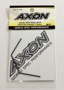 AXON AXON ANTI ROLL BAR TRF419X FRONT 1.4mm【AT-TF-014】ラジコンパーツ  返品種別B