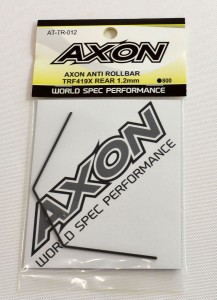 AXON AXON ANTI ROLL BAR TRF419X REAR 1.2mm【AT-TR-012】ラジコンパーツ  返品種別B