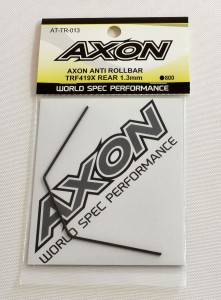 AXON AXON ANTI ROLL BAR TRF419X REAR 1.3mm【AT-TR-013】ラジコンパーツ  返品種別B