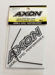 AXON AXON ANTI ROLL BAR TRF419X REAR 1.4mm【AT-TR-014】ラジコンパーツ  返品種別B