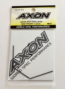AXON AXON ANTI ROLL BAR BD8 FRONT 1.2mm【AT-YF-012】ラジコンパーツ  返品種別B