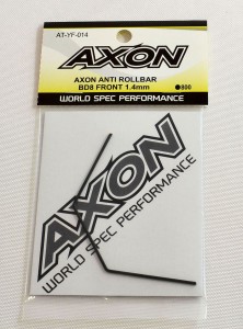 AXON AXON ANTI ROLL BAR BD8 FRONT 1.4mm【AT-YF-014】ラジコンパーツ  返品種別B