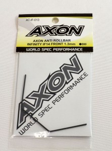AXON AXON ANTI ROLL BAR IF14 FRONT 1.3mm【AT-IF-013】ラジコンパーツ  返品種別B