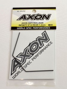 AXON AXON ANTI ROLL BAR IF14 REAR 1.2mm【AT-IR-012】ラジコンパーツ  返品種別B