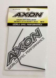 AXON AXON ANTI ROLL BAR IF14 REAR 1.4mm【AT-IR-014】ラジコンパーツ  返品種別B